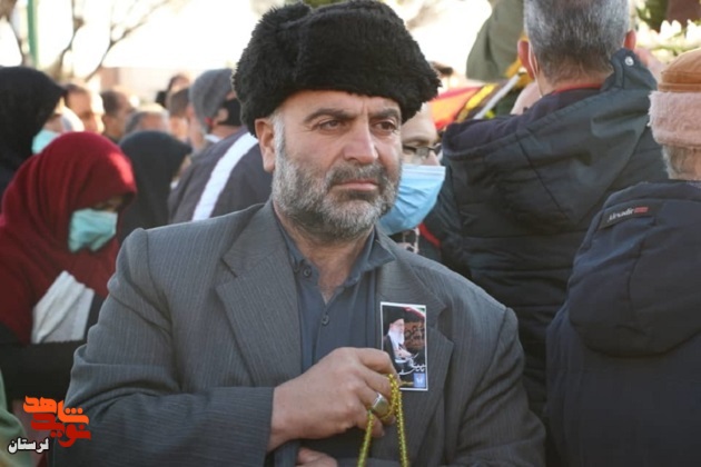 گزارش تصویری/ تشییع و تدفین شهید گمنام در بروجرد