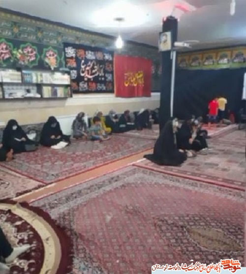 گزارش تصویری برگزاری جشن عید غدیر در حسینیه شهید ملکی نمکی