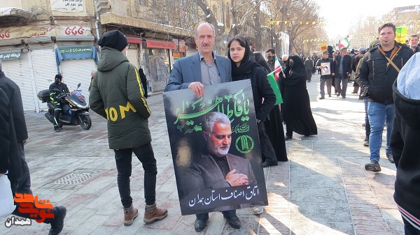 گزارش تصویری| راهپیمایی ۲۲ بهمن در همدان (۲)