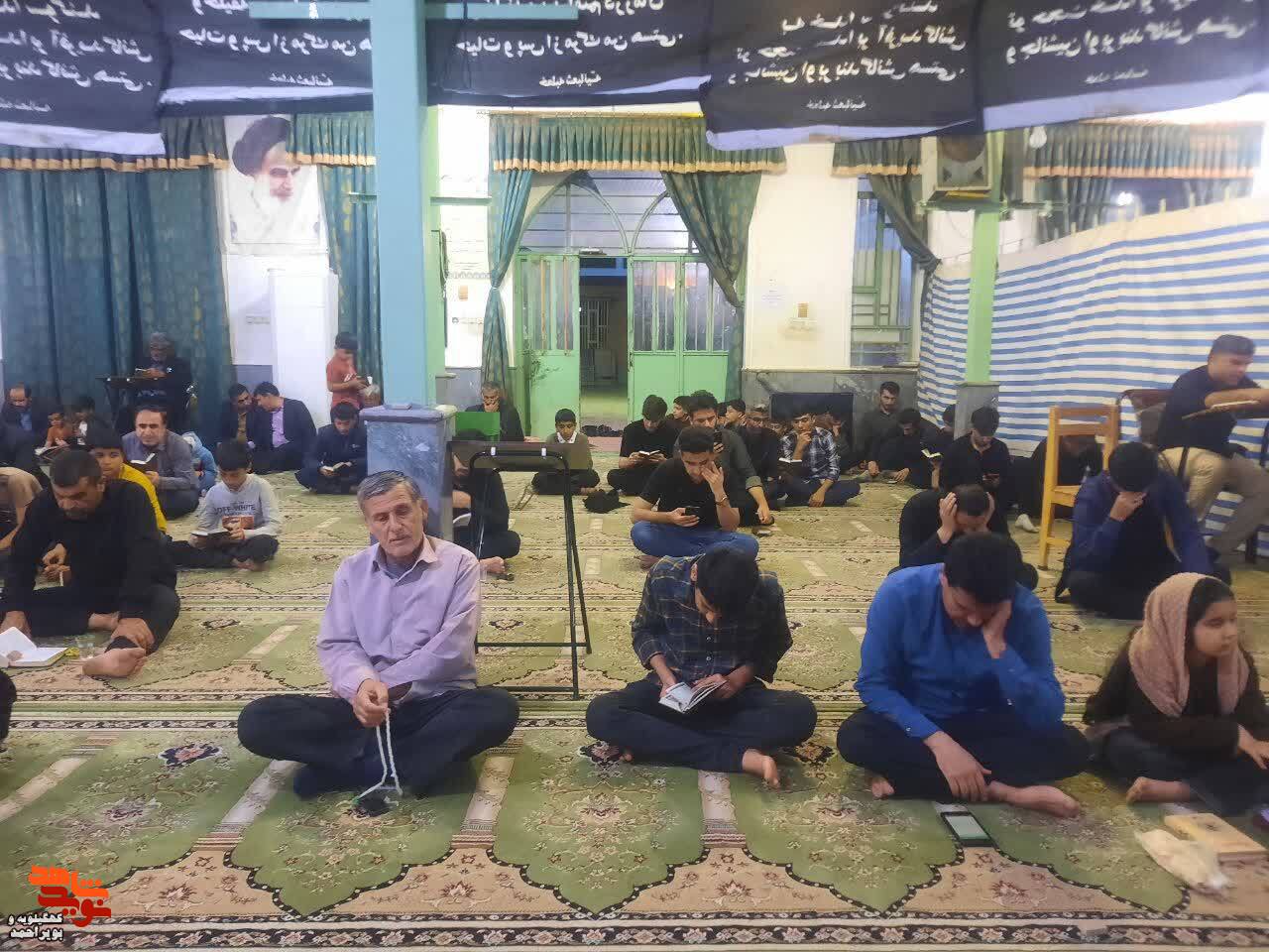 برگزاری مراسم احیا شب‌های قدر در گلزارهای شهدا استان کهگیلویه و بویراحمد