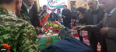 مراسم استقبال و وداع با شهید گمنام خوشنام - چهارم دی‌ماه ۱۴۰۱ شهرستان آرادان