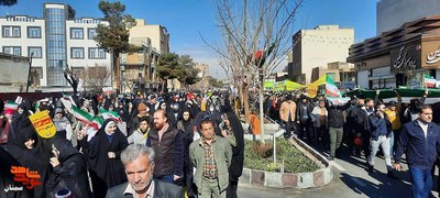 راهپیمایی یوم‌الله بیست و دوم بهمن‌ماه ۱۴۰۱- شهرستان سمنان
