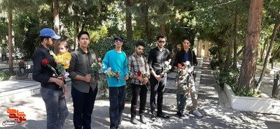 تجدید میثاق فعالان فضای مجازی با آرمان‌های شهدا- ششم مهرماه ۱۴۰۲ گلزار شهدای شهرستان شاهرود