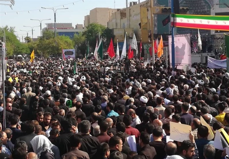 Massive Funeral Procession Starts in Iran’s Ahvaz for Victims of Terror Attack Massive Funeral Procession Starts in Iran’s Ahvaz for Victims of Terror Attack