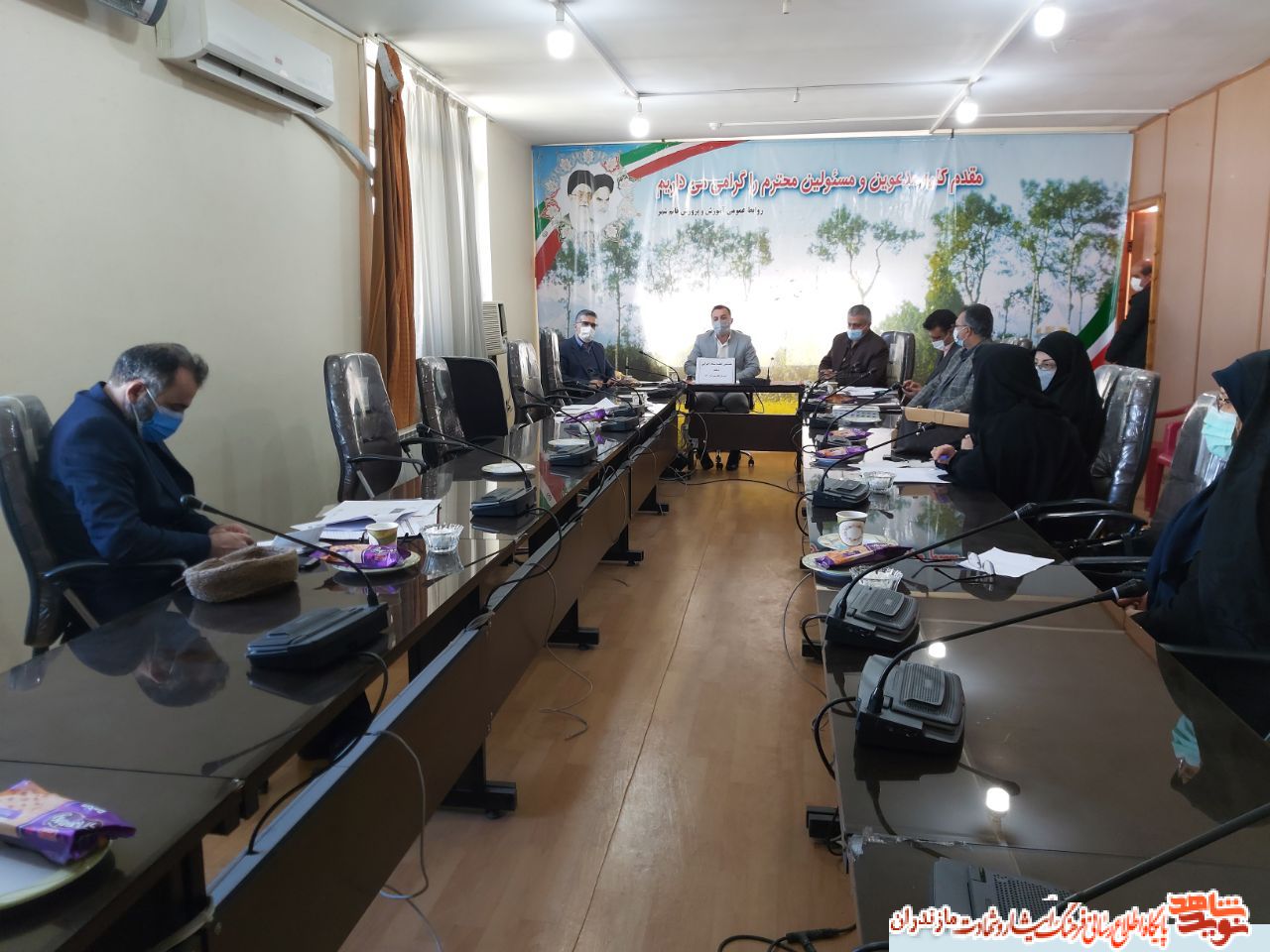برگزاری هشتمین جلسه ستاد اجرایی شاهد در قائم شهر