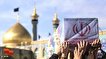 طواف پیکر «شهدای مدافع حرم مازندران» در مشهد مقدس