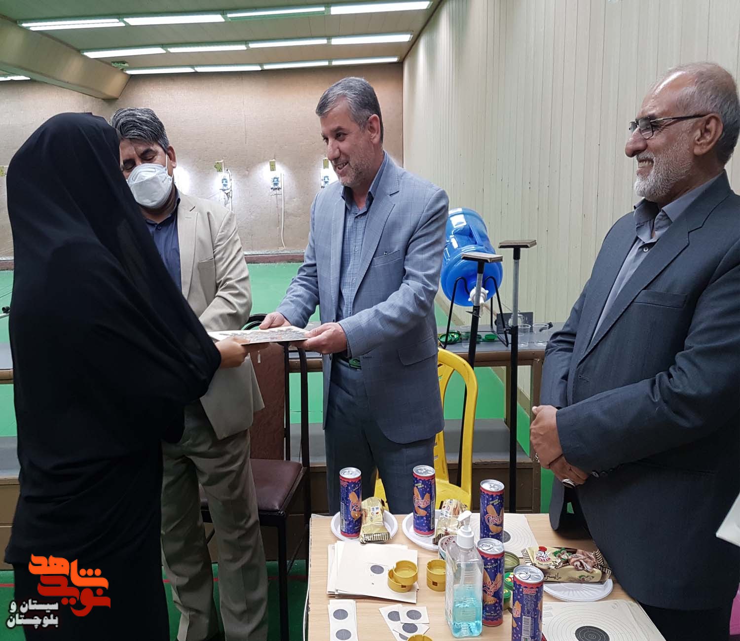 برگزاری مسابقه تیراندازی ویژه بانوان شاهد و ایثارگر در شهرستان زاهدان