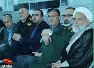 مراسم یادواره شهدای روستای قندارخیل در شهرستان...