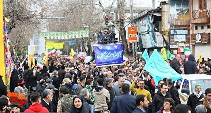 تصاویر/ راهپیمایی باشکوه مردم ساری در ۲۲ بهمن