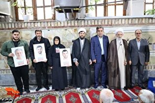 تجلیل نماینده ولی فقیه و مدیرکل بنیاد شهید و امور...