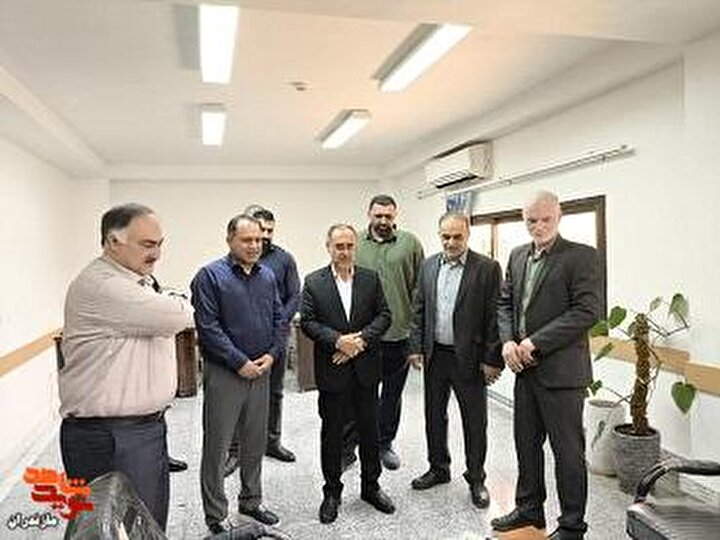 تبریک عید غدیر خم توسط مدیرکل بنیاد شهید مازندران، به همکاران+ تصاویر