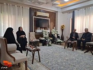دیدار مدیرکل بنیاد مازندران از خانواده جانباز...