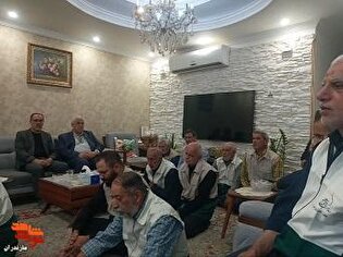 دیدار مدیرکل بنیاد شهید مازندران با جانباز ۷۰...