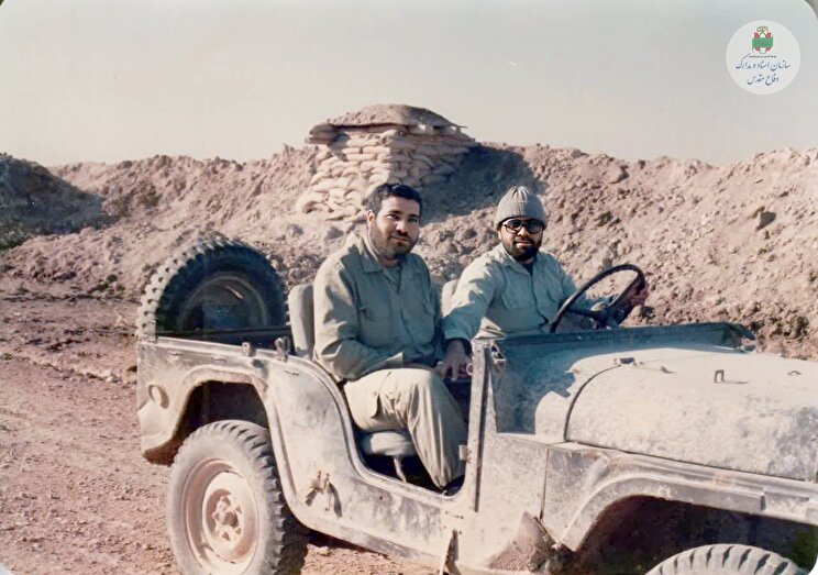 تصاویر سردار شهید محمدرضا زاهدی در دوران دفاع مقدس