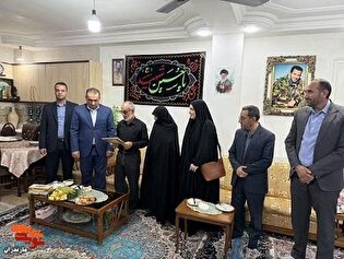 دیدار مدیران و مسئولان شهرستان میاندورود با خانواده...