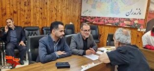 دیدار چهره به چهره مدیرکل بنیاد شهید و امورایثارگران...