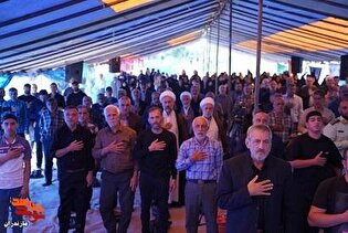 تصاویر+بزرگداشت شهدای کوهدشت در روستای وارمی با...