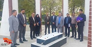 تجدید میثاق مدیرکل بنیاد شهید مازندران و رئیس...