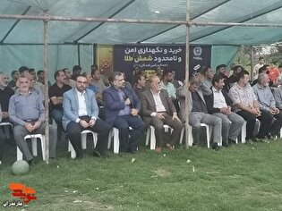 برگزاری دیدار نهایی دومین دوره مسابقات فوتبال...